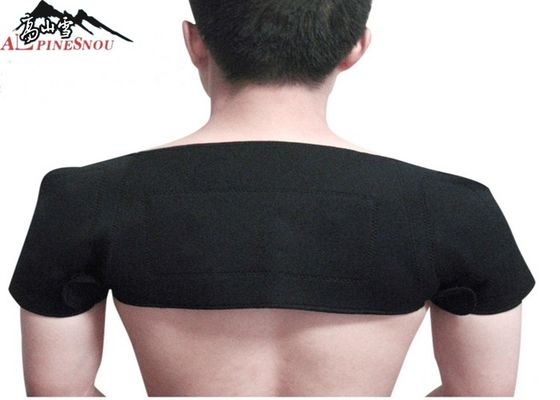 Chiny Czarny turmalin Magnetyczny pasek na ramię z ciepłym protezorem na plecy i plecy dostawca